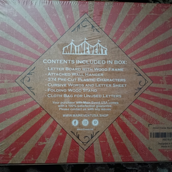 Letter board 12×17 inches - Picture 6 of 10